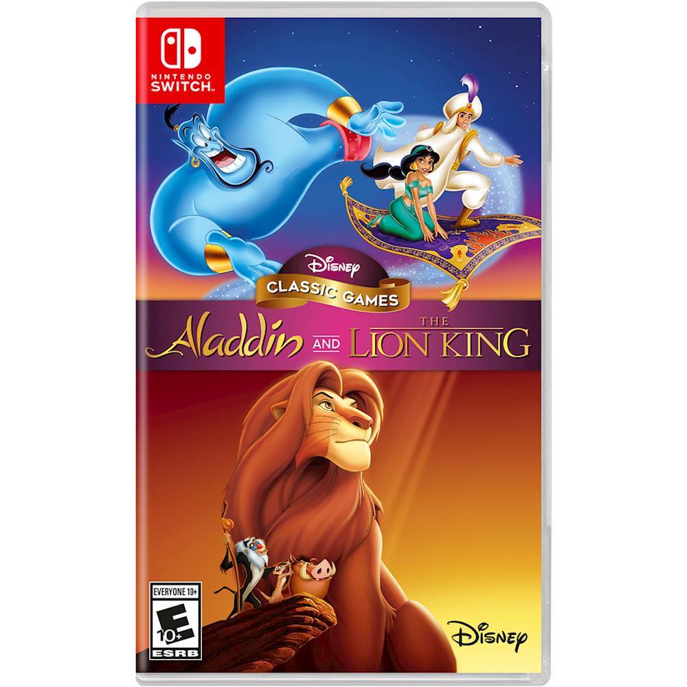 Lion king and aladdin game switch Clearance